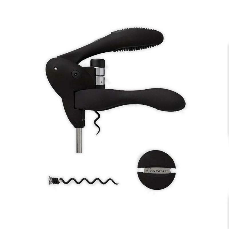 Bar & Wine Tools |   Rabbit Corkscrew – The Original – Black Bar & Wine Tools Bar & Wine Tools