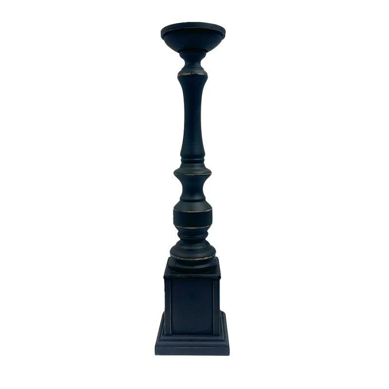 Candleholders |   21" Classic Black Candle Holder Candleholders Candleholders