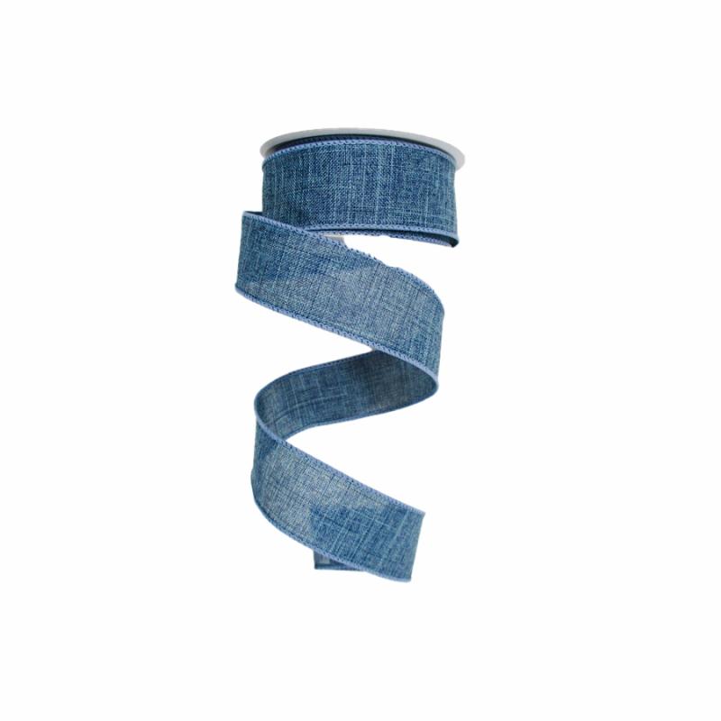 Canvas Ribbon |   1.5" X 10Yd Denim Canvas Ribbon Canvas Ribbon Canvas Ribbon