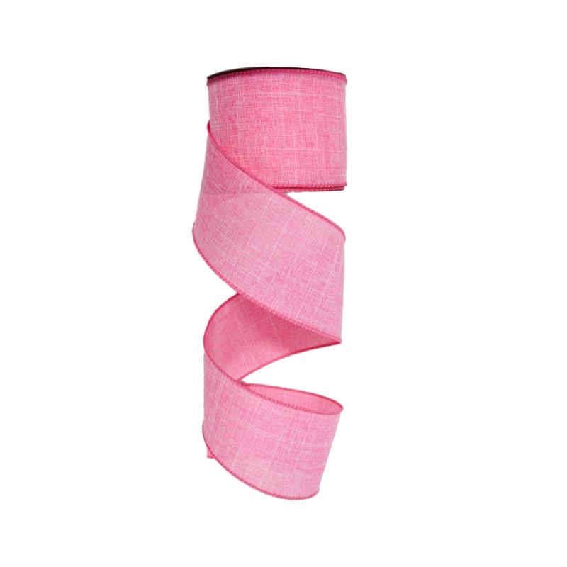 Canvas Ribbon |   2.5" X 10Yd Pink Canvas Ribbon Canvas Ribbon Canvas Ribbon