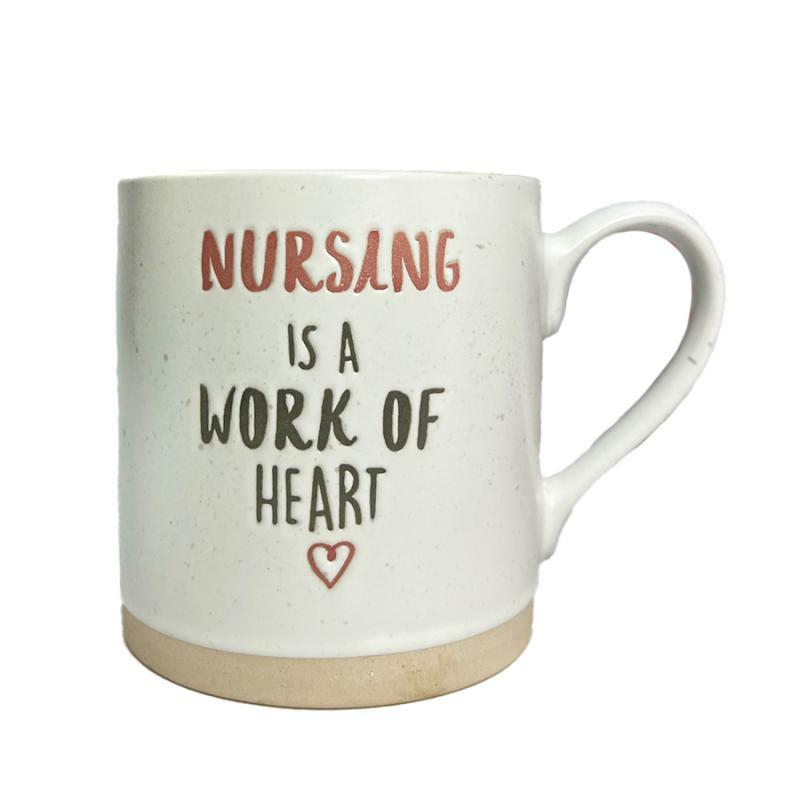 Coffee Mugs & Coasters |   18 Oz Mug – Nursing Is A Work Of Heart Coffee Mugs & Coasters Coffee Mugs & Coasters