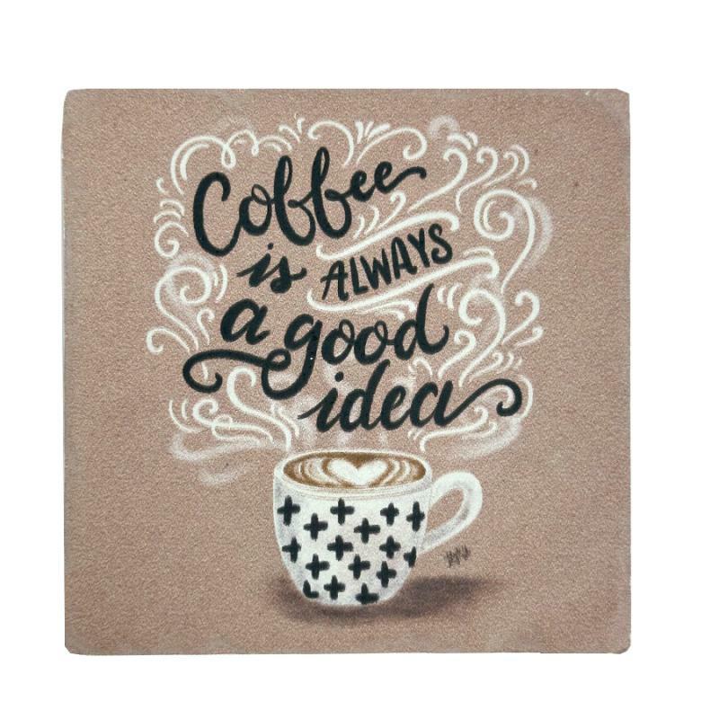 Coffee Mugs & Coasters |   Coffee Good Idea-4Pc Coaster Set Coffee Mugs & Coasters Coffee Mugs & Coasters