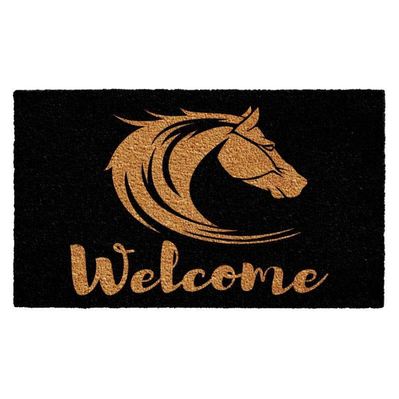 Coir Doormats |   Horse Head Welcome Doormat Coir Doormats Coir Doormats