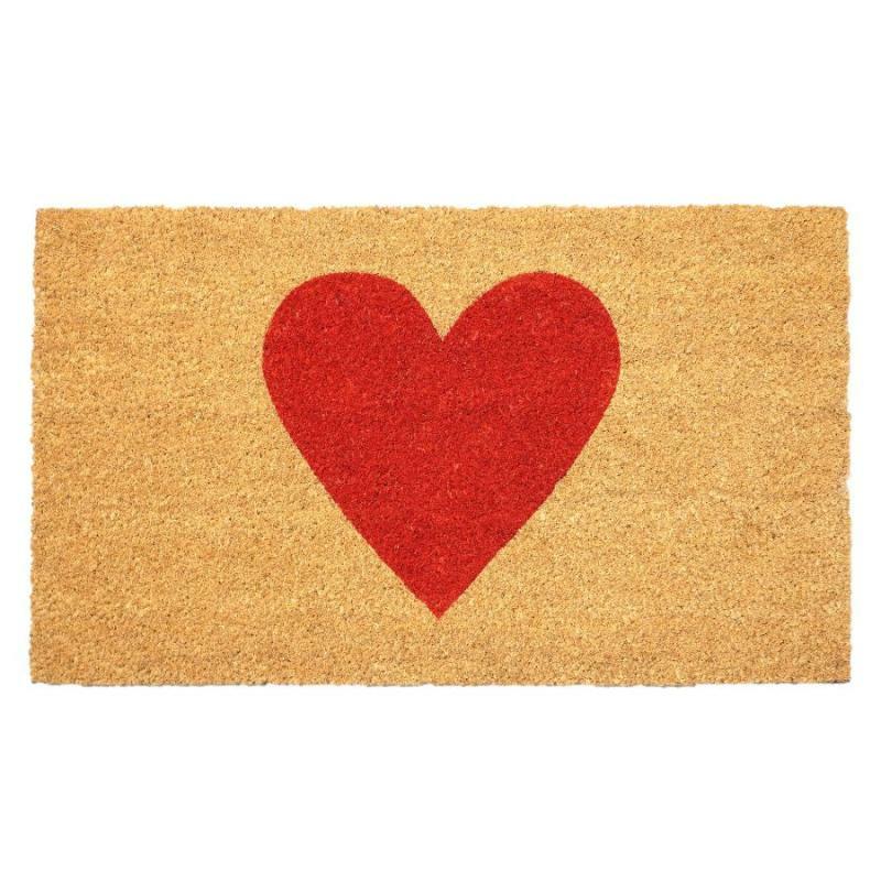 Coir Doormats |   Valentine Heart Doormat Coir Doormats Coir Doormats