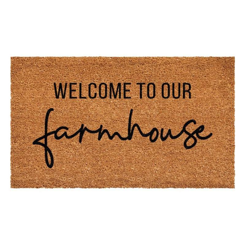 Coir Doormats |   Welcome To Our Farmhouse Doormat Coir Doormats Coir Doormats