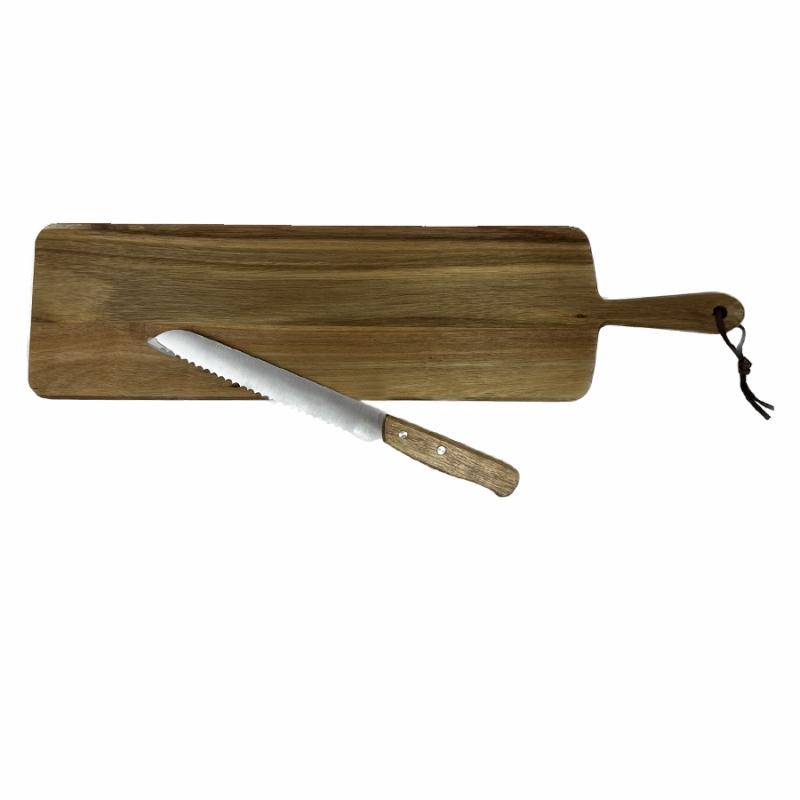 Cutting & Charcuterie Boards |   Tabletops Gallery 2Pc Board With Knife Set Cutting & Charcuterie Boards Cutting & Charcuterie Boards