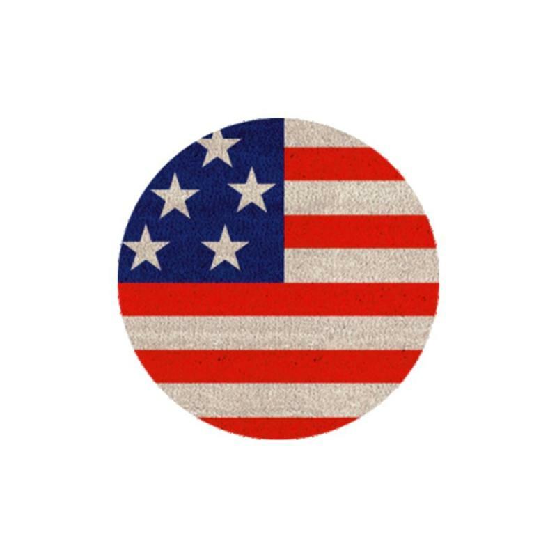 Doormats, Mat Inserts & Mat Trays |   9" Coir Insert-Usa Flag Coir Doormats Coir Doormats