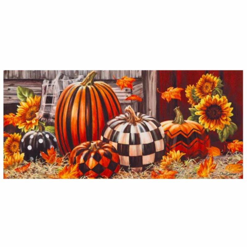 Doormats, Mat Inserts & Mat Trays |   Fall Harvest Pumpkins Medium Mat Insert Doormats, Mat Inserts & Mat Trays Doormats, Mat Inserts & Mat Trays