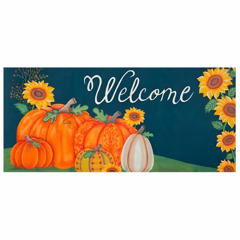 Doormats, Mat Inserts & Mat Trays |   Welcome Fall Medium Mat Insert Doormats, Mat Inserts & Mat Trays Doormats, Mat Inserts & Mat Trays