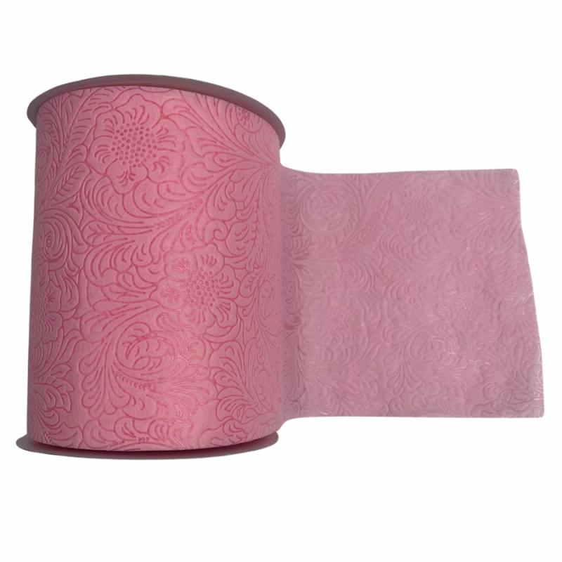 Embossed Ribbon |   6" Pink Embossed Ribbon Embossed Ribbon Embossed Ribbon