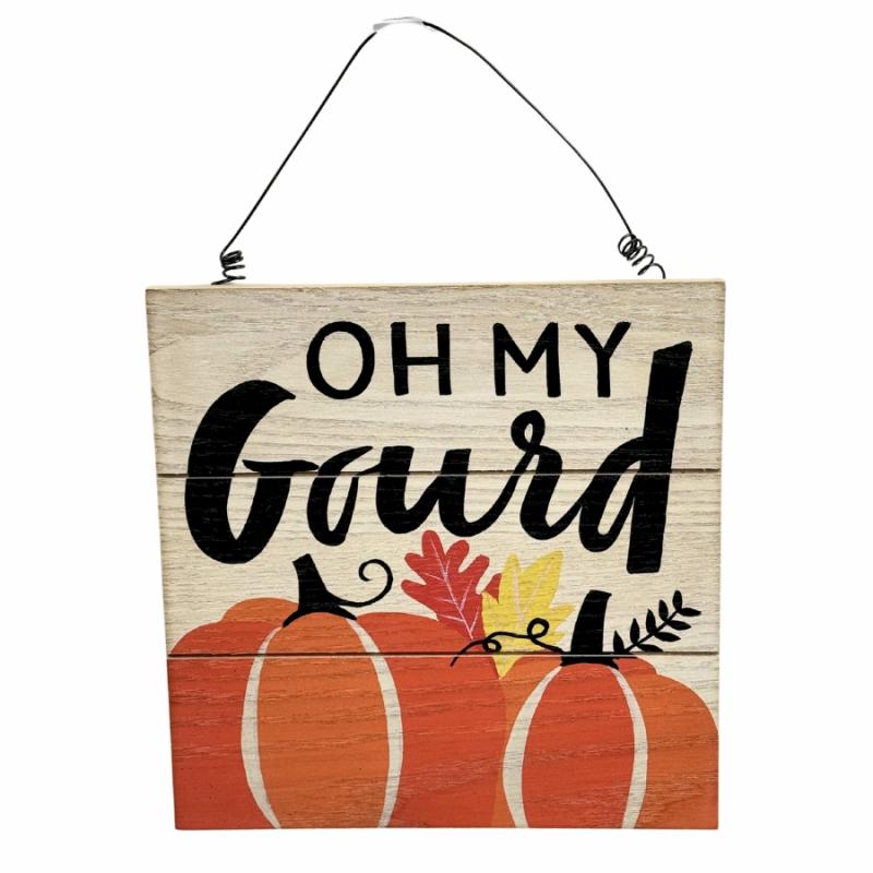 Fall Decor |   Oh My Gourd Sign Fall Decor Fall Decor