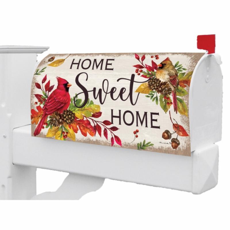 Fall Mailbox Covers |   Home Sweet Cardinals Mailbox Cover Fall Mailbox Covers Fall Mailbox Covers