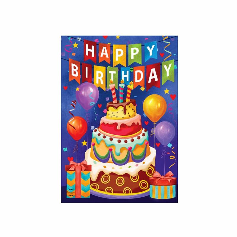 Garden Flags |   Birthday Celebration Garden Flag Flags Garden Flags