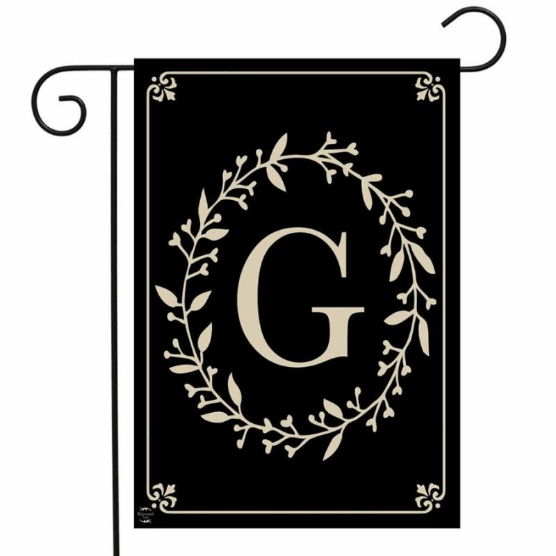 Garden Flags |   Classic Monogram Garden Flag – G Flags Garden Flags