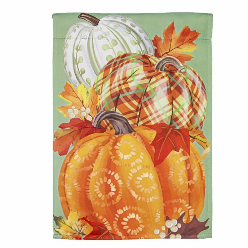 Garden Flags |   Painted Fall Pumpkins Garden Flag Flags Garden Flags