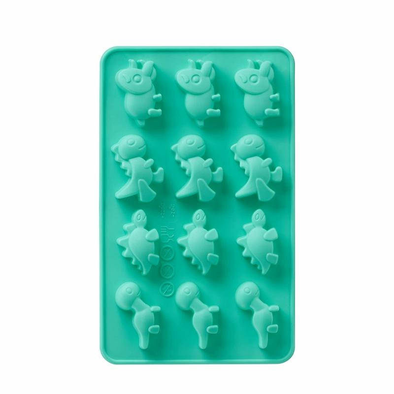 Insulated Drinkware & Ice Trays |   2Pc Silicone Dinosaurs Candy Mold/ Ice Cube Tray Drinkware & Accessories Insulated Drinkware & Ice Trays