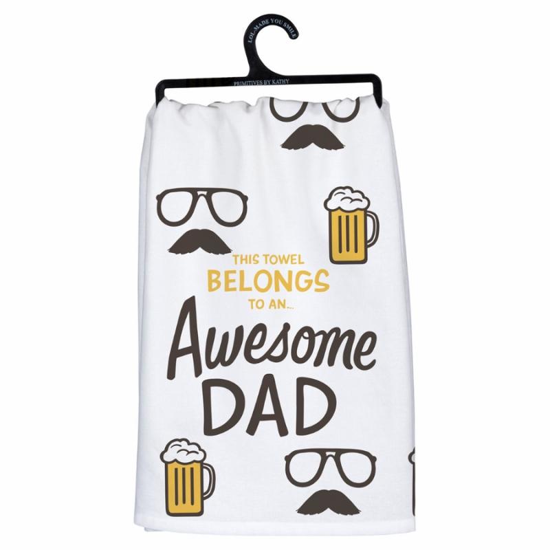 Kitchen Towels, Dish Cloths & Aprons |   Awesome Dad Kitchen Towel Kitchen Towels, Dish Cloths & Aprons Kitchen Towels, Dish Cloths & Aprons