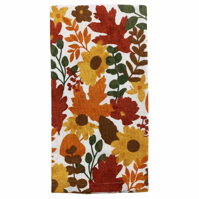 Kitchen Towels, Dish Cloths & Aprons |   Floral Leaf Towel Kitchen Towels, Dish Cloths & Aprons Kitchen Towels, Dish Cloths & Aprons