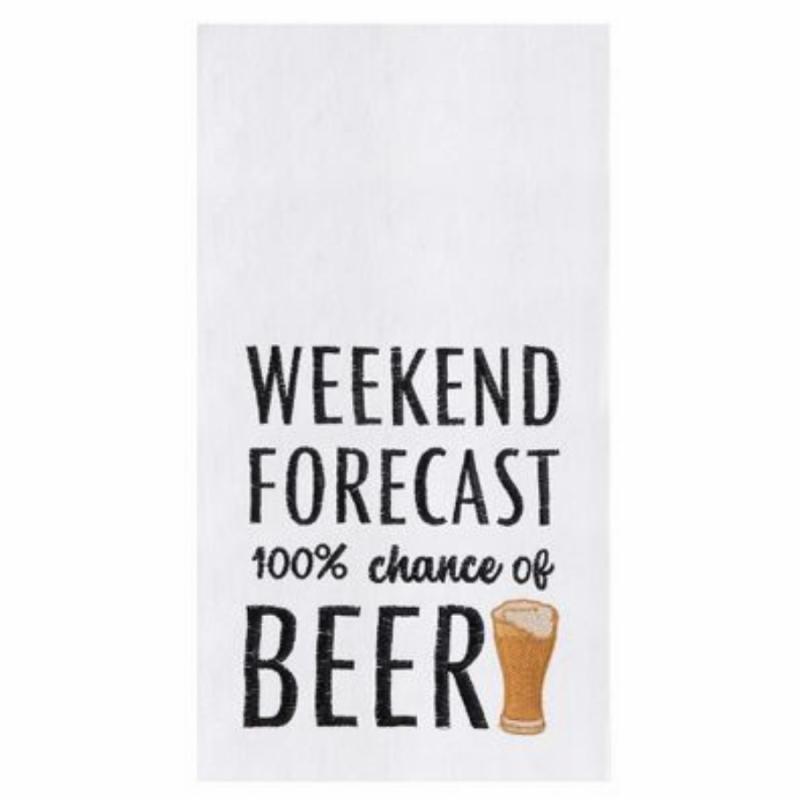 Kitchen Towels, Dish Cloths & Aprons |   Weekend Forecast Beer Kitchen Towel Kitchen Towels, Dish Cloths & Aprons Kitchen Towels, Dish Cloths & Aprons