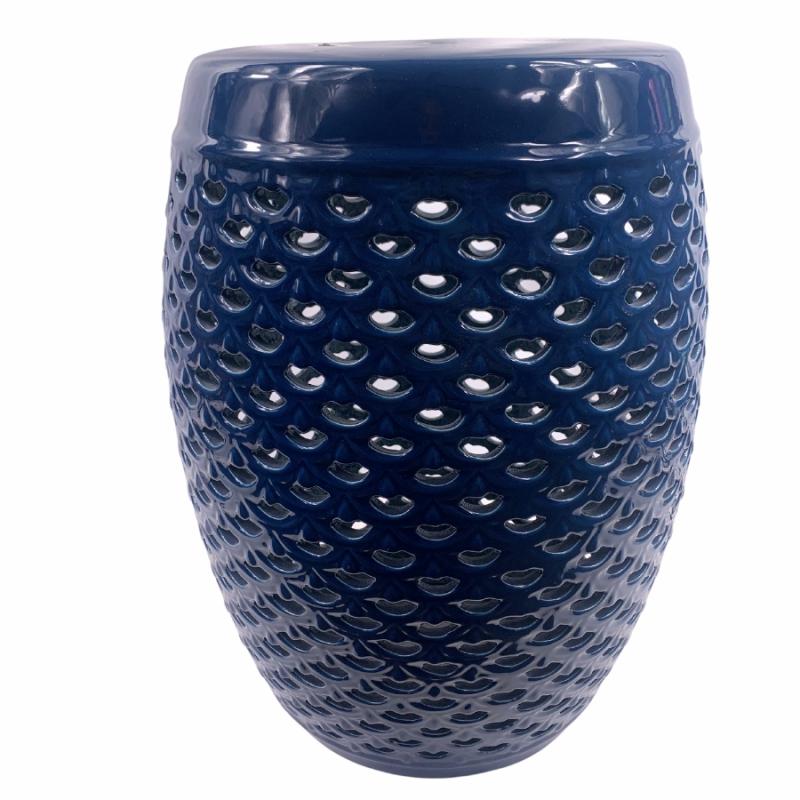 Large Garden Planters |   Deep Blue Garden Stool Large Garden Planters Large Garden Planters