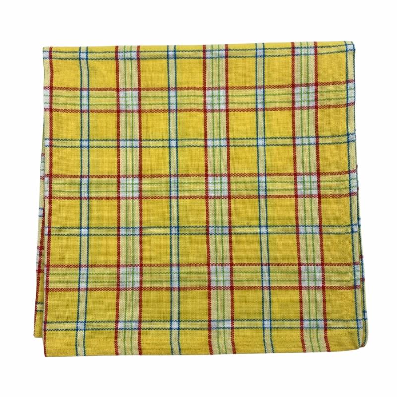 Napkins & Napkin Rings |   Buttercup Plaid Napkin Linens Napkins & Napkin Rings