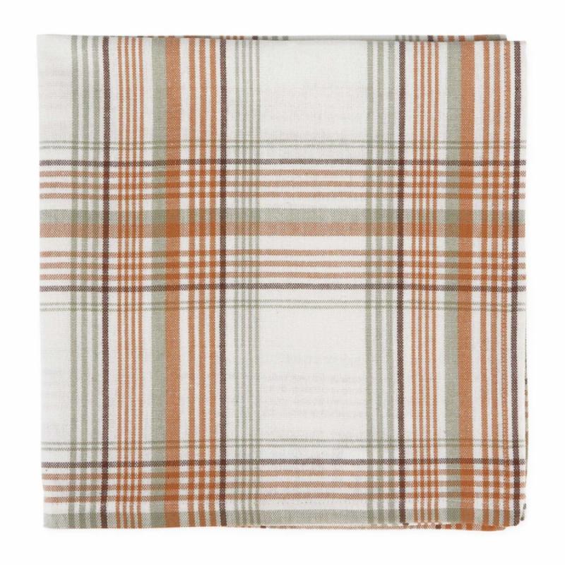 Napkins & Napkin Rings |   Cozy Day Plaid Napkin Linens Napkins & Napkin Rings