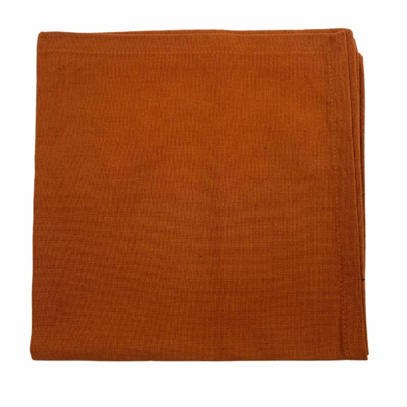 Napkins & Napkin Rings |   Pumpkin Orange Napkin Linens Napkins & Napkin Rings