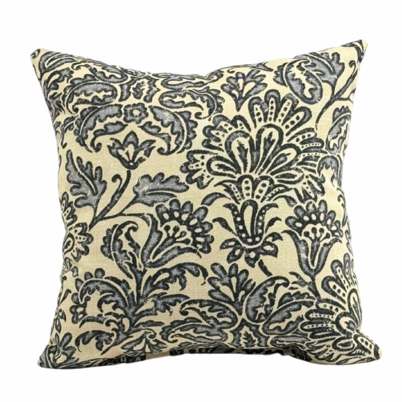 Outdoor Pillows |   17" Batiking Noir Outdoor Pillow Outdoor Living Outdoor Pillows