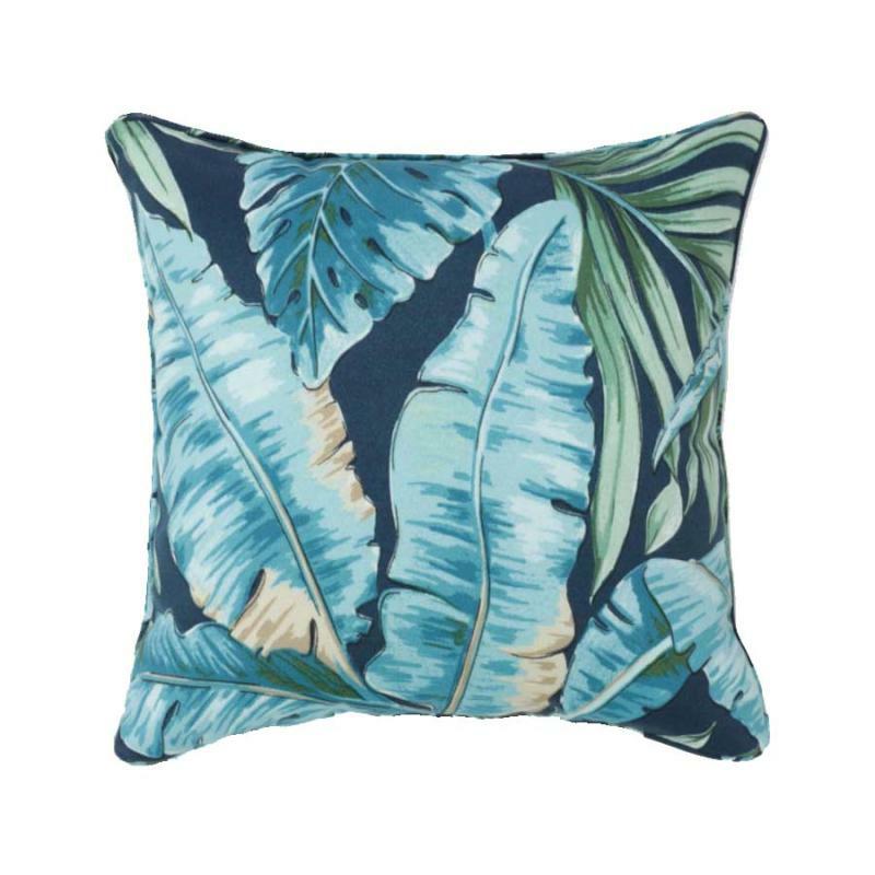 Outdoor Pillows |   17" Tortola Midnight Blue Outdoor Pillow Outdoor Living Outdoor Pillows