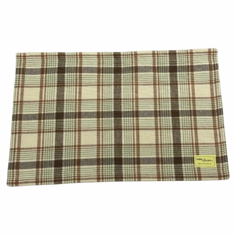 Placemats, Table Runners & Tablecloths |   Edgewood Plaid Placemat Linens Placemats, Table Runners & Tablecloths