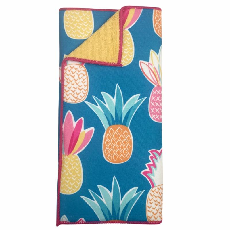 Pot Holders, Oven Mitts & Drying Mats |   Pineapple Fun Drying Mat Linens Pot Holders, Oven Mitts & Drying Mats