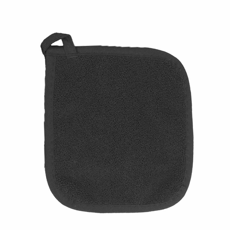 Pot Holders, Oven Mitts & Drying Mats |   Pot Holder – Black Linens Pot Holders, Oven Mitts & Drying Mats