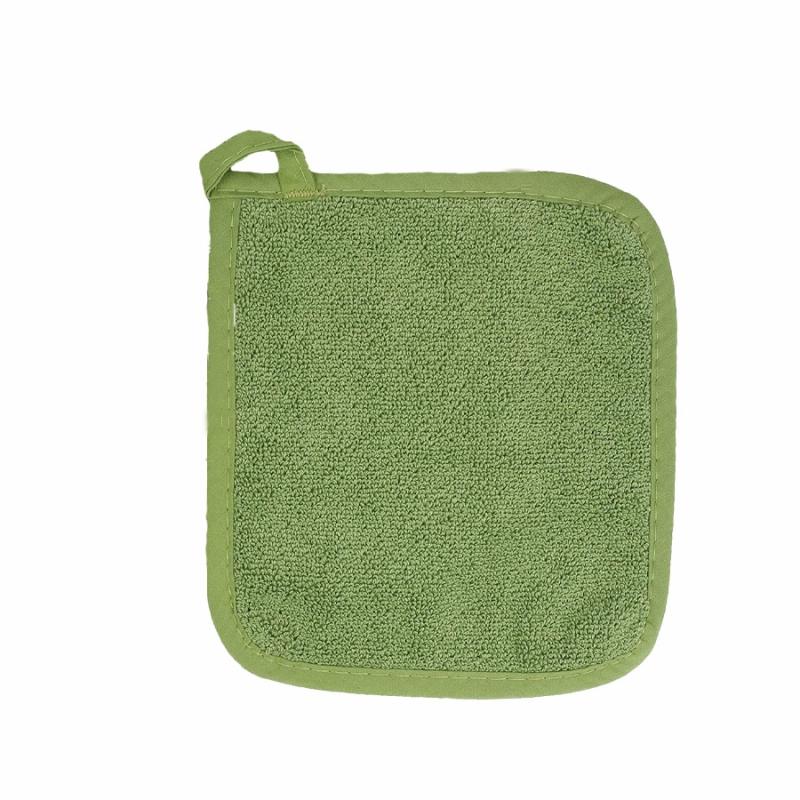 Pot Holders, Oven Mitts & Drying Mats |   Pot Holder – Cactus Green Linens Pot Holders, Oven Mitts & Drying Mats