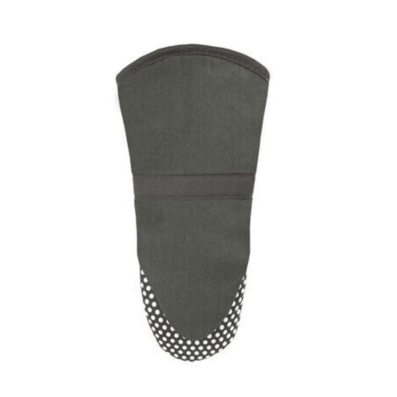 Pot Holders, Oven Mitts & Drying Mats |   Silicone Dot Oven Mitt – Graphite Linens Pot Holders, Oven Mitts & Drying Mats