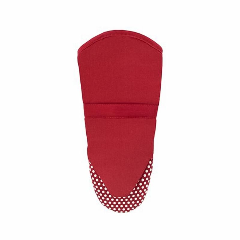 Pot Holders, Oven Mitts & Drying Mats |   Silicone Dot Oven Mitt- Paprika Red Linens Pot Holders, Oven Mitts & Drying Mats