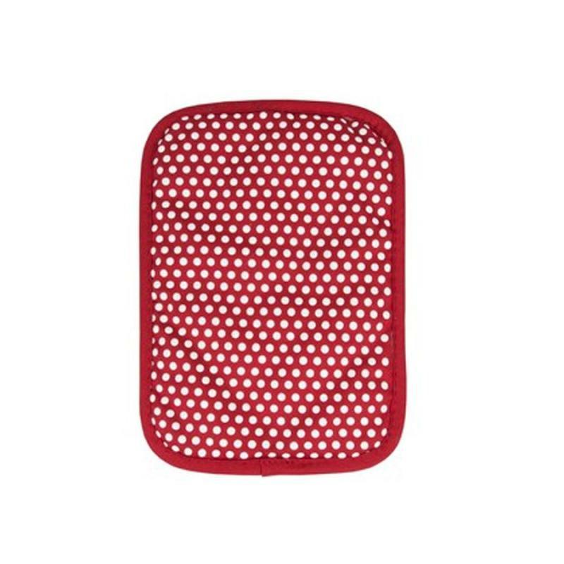 Pot Holders, Oven Mitts & Drying Mats |   Silicone Dot Pot Holder – Paprika Red Linens Pot Holders, Oven Mitts & Drying Mats