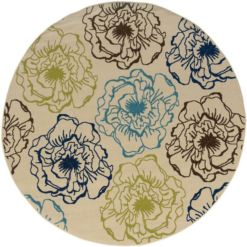 Round Outdoor Area Rugs |   Round Outdoor Rug Outdoor Rugs & Doormats Round Outdoor Area Rugs