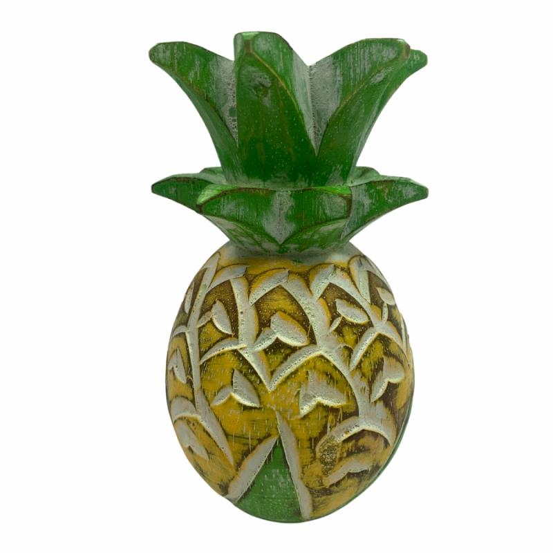 Sculptures & Figurines |   5.5" Colorful Pineapple Figure Home Accents Sculptures & Figurines