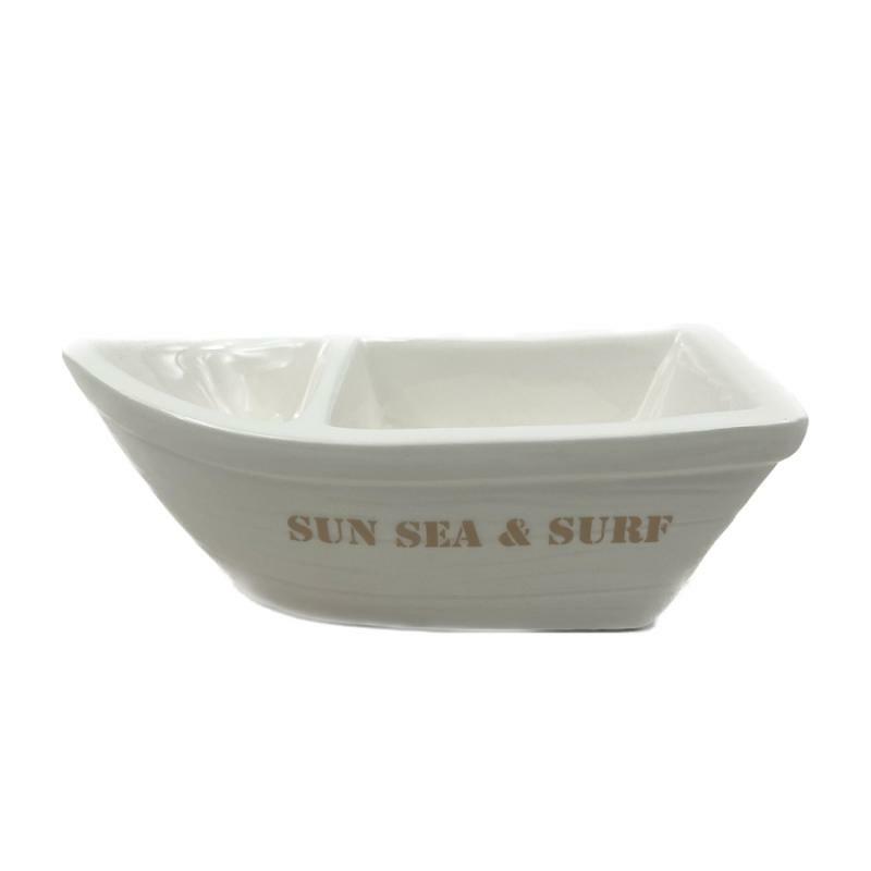 Serveware |   6" Sun Sea & Surf Boat Dish Serveware Serveware