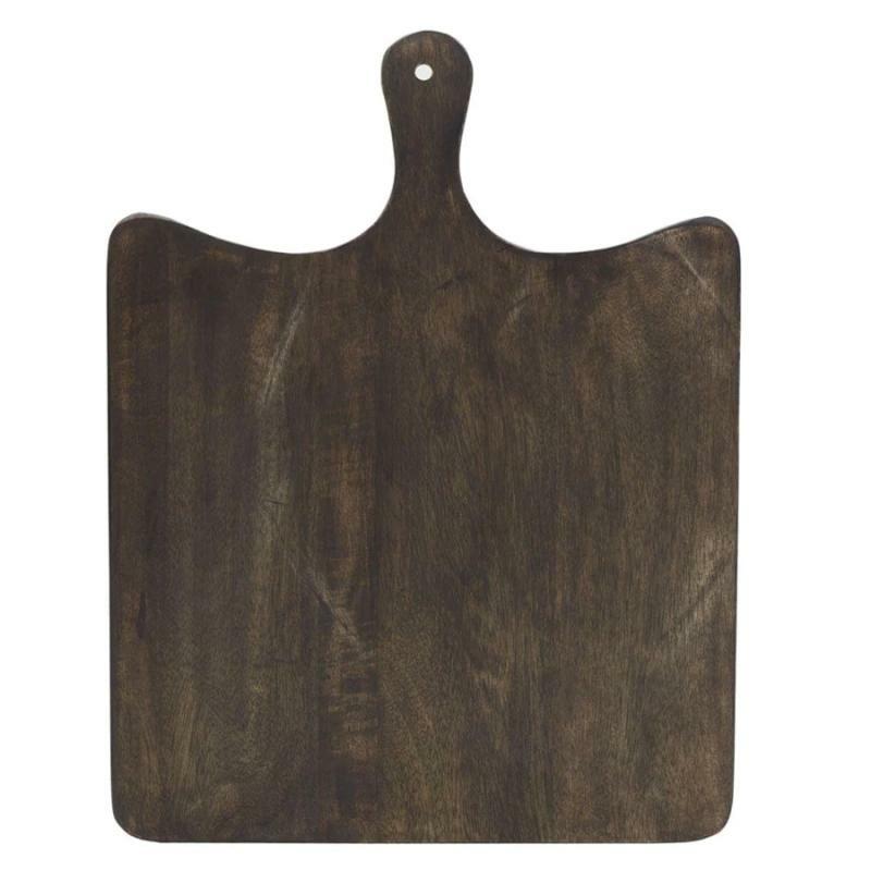 Serveware |   Maryn Mango Wood Paddle Charcuterie Serving Board – Espresso Cutting & Charcuterie Boards Cutting & Charcuterie Boards