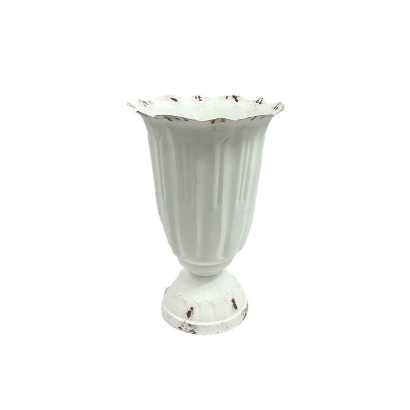 Vases & Urns |   Large Scalloped Vase Home Decor Vases & Urns