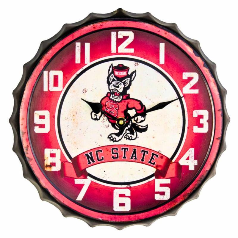 Wall Decor |   State Bottle Cap Clock Home Accents Wall Decor