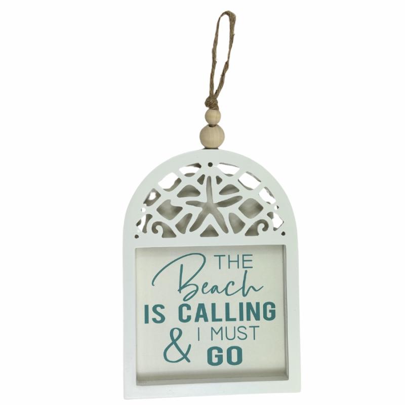 Wall Decor |   The Beach Is Calling Wall Sign Home Accents Wall Decor