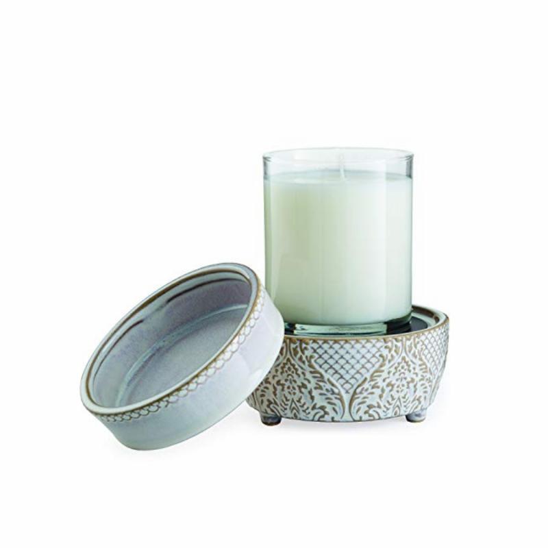 Warmers & Diffusers |   2-In-1 Fragrance Warmer Vintage White Candles & Fragrance Warmers & Diffusers