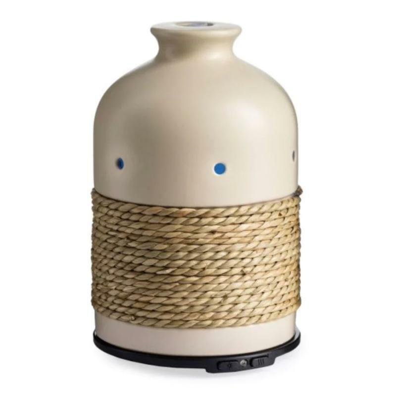 Warmers & Diffusers |   Ultrasonic Essential Oil Diffuser-Ceramic & Rope Candles & Fragrance Warmers & Diffusers