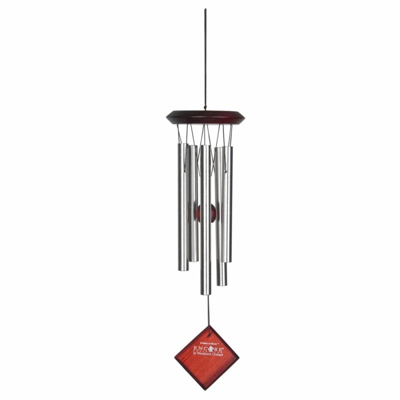 Windchimes |   17" Chimes Of Mars – Silver Lawn & Garden Windchimes