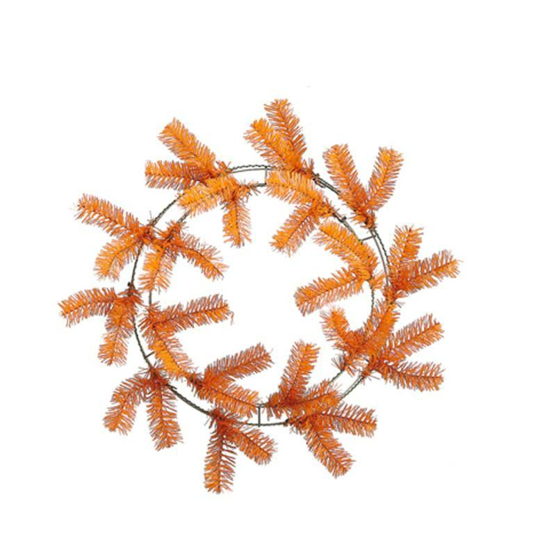 Wreath Forms |   Work Wreath, 24" Orange Pine Crafting Wreath Forms