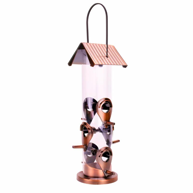 Yard Decor |   6- Port Bird Feeder Bird Houses & Feeders Bird Houses & Feeders