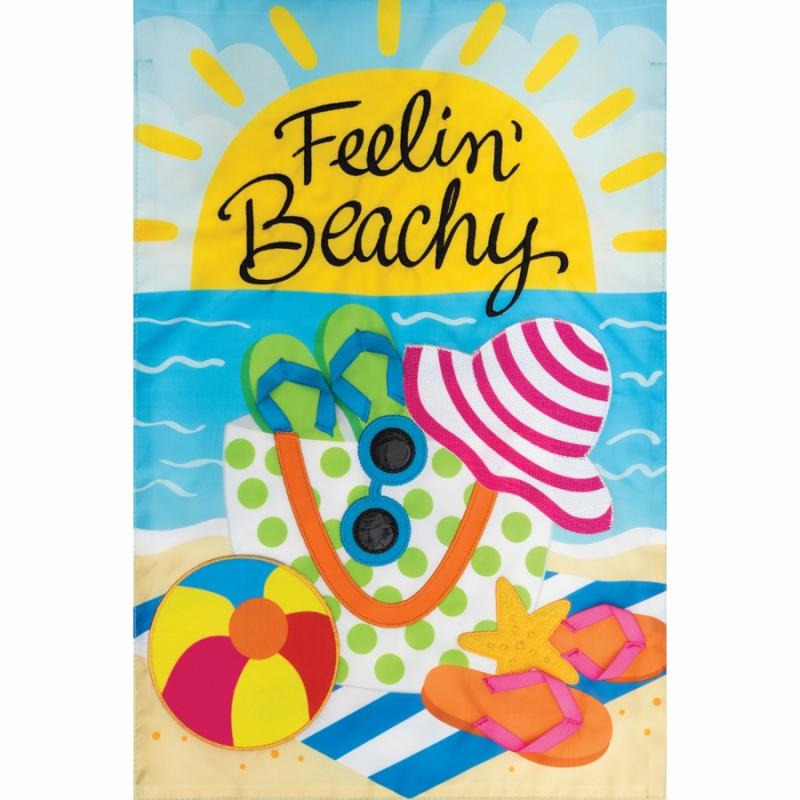 Garden Flags |   Feelin’ Beachy Garden Flag Flags Garden Flags