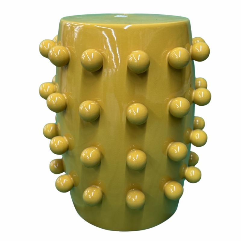 Large Garden Planters |   Yellow Garden Stool With Knobs Large Garden Planters Large Garden Planters